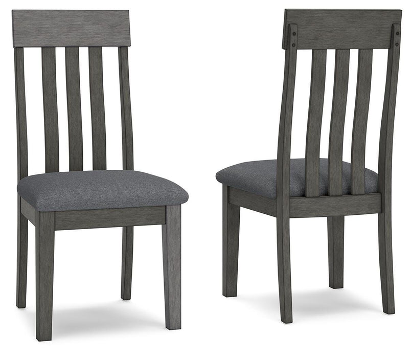 Hallanden Two-tone Gray Dining Collection