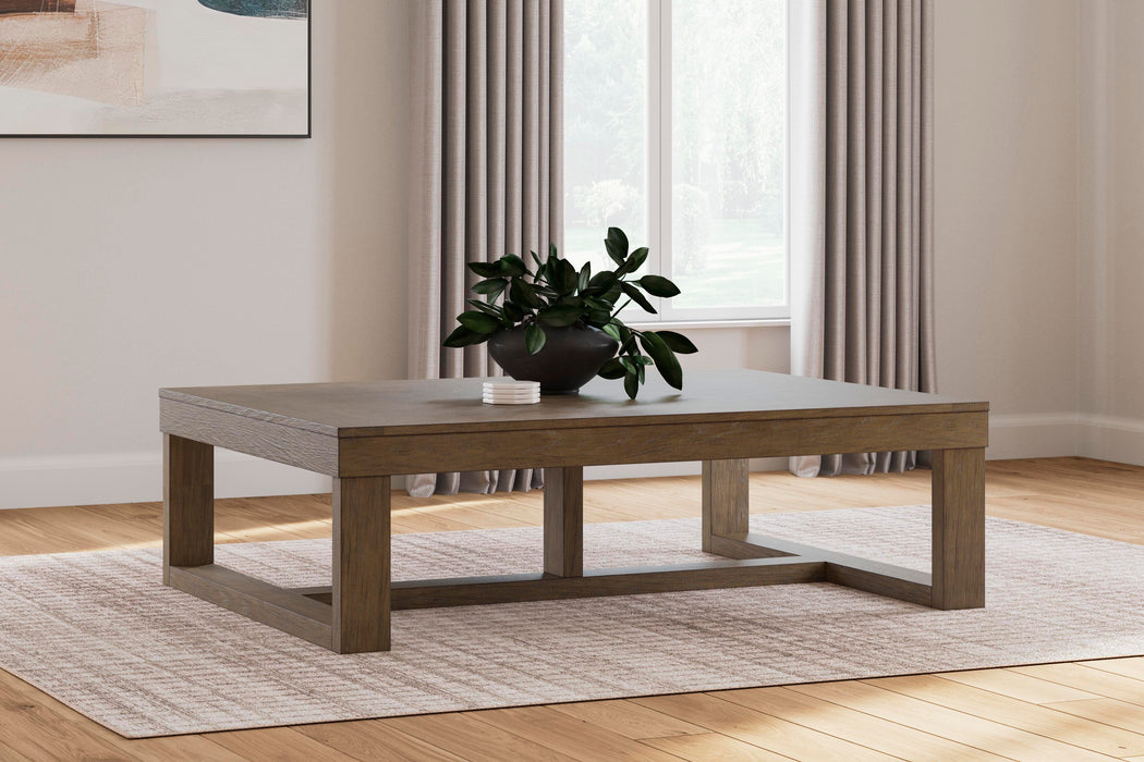 Cariton Gray Rectangular Cocktail Table
