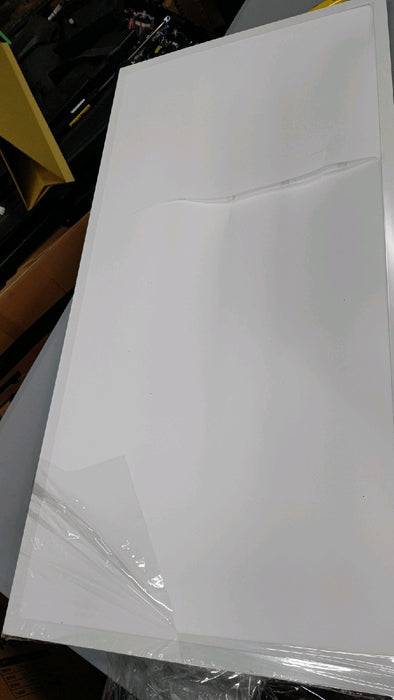 Lithonia Lighting CPX 2x4 LED Flat Panel Light, 2 Ft. x 4 Ft. LED Light Panel, Ceiling Lighting Fixture, 4000/5000/6000 Adjustable Lumens, 3500K/4000K/5000K Switchable CCT, Smooth Satin Lens