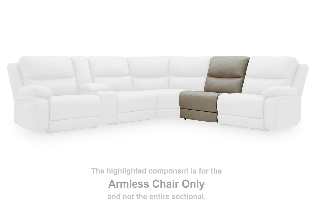 Brannigan Pebble Armless Chair