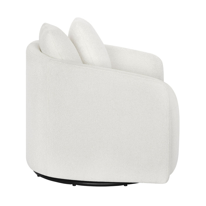 Beautiful Drew Kids Accent Chair by Drew Barrymore, Cream Boucl Fabric - new