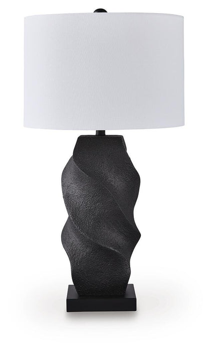 Amillion Black Poly Table Lamp (1/CN)