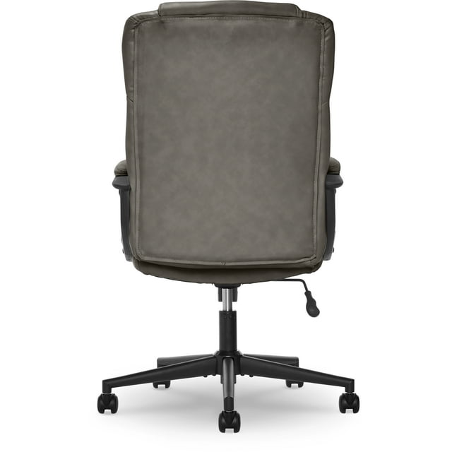 Serta Connor Office Chair Gray Bonded Leather - new