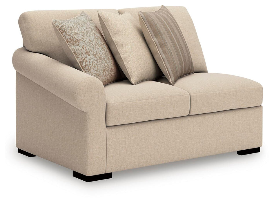 LadyMae Twill LadyMae 2-Piece Sectional with Chaise