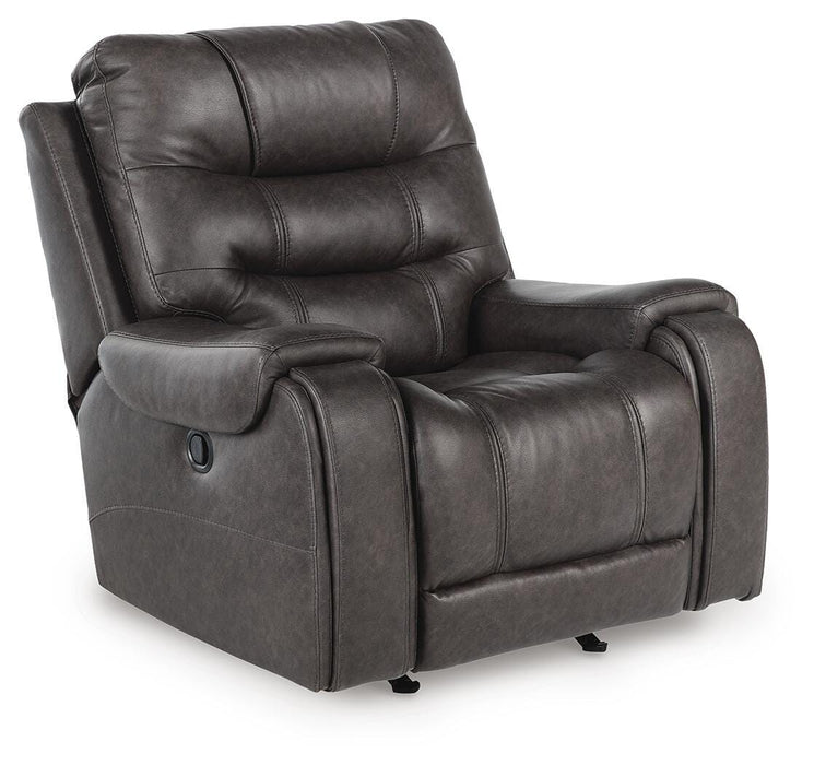 Trumble Smoke Rocker Recliner