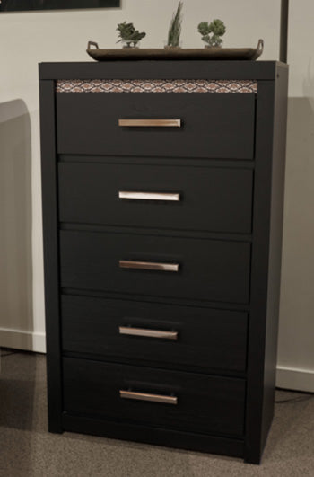 Shoralli Black Bedroom Furniture Pieces