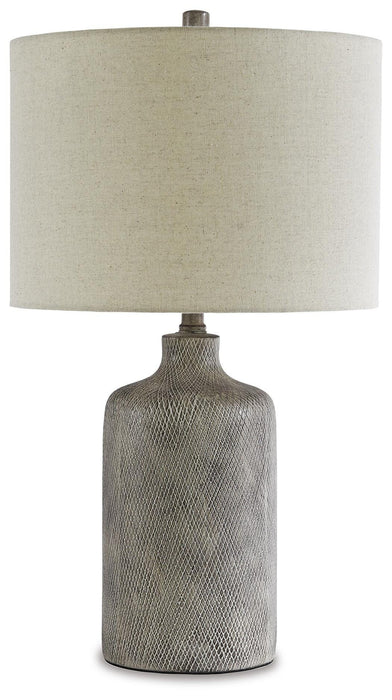 Linus Antique Black Ceramic Table Lamp (1/CN)