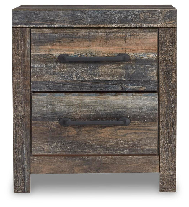 Drystan Multi Two Drawer Night Stand