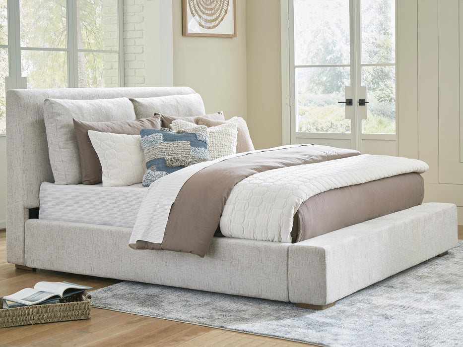 Cabalynn Light Brown Cabalynn Queen Upholstered Bed
