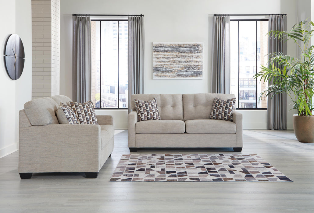Mahoney Pebble Mahoney Sofa and Loveseat