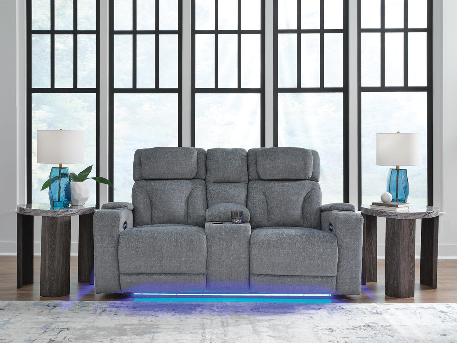 Forest Lake Steel PWR REC Loveseat/CON/ADJ HDRST
