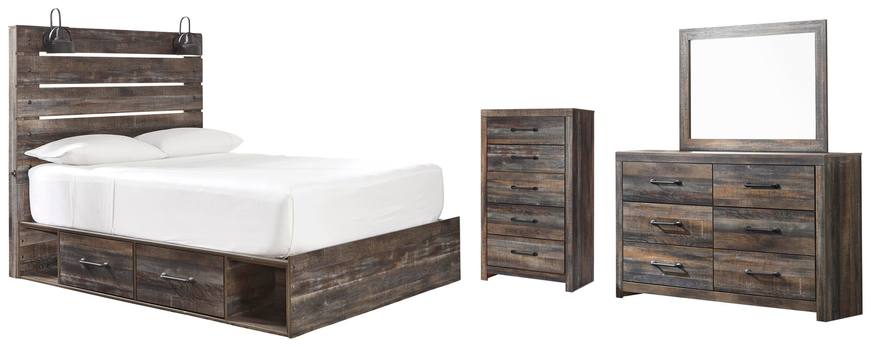 Drystan Multi Panel Bedroom Collection