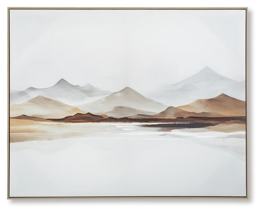 Karalen White/Gray/Brown Wall Art