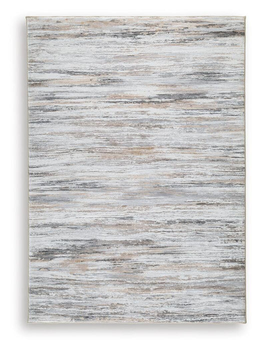 Nace Gray/Brown/White Memory Foam Medium Rug