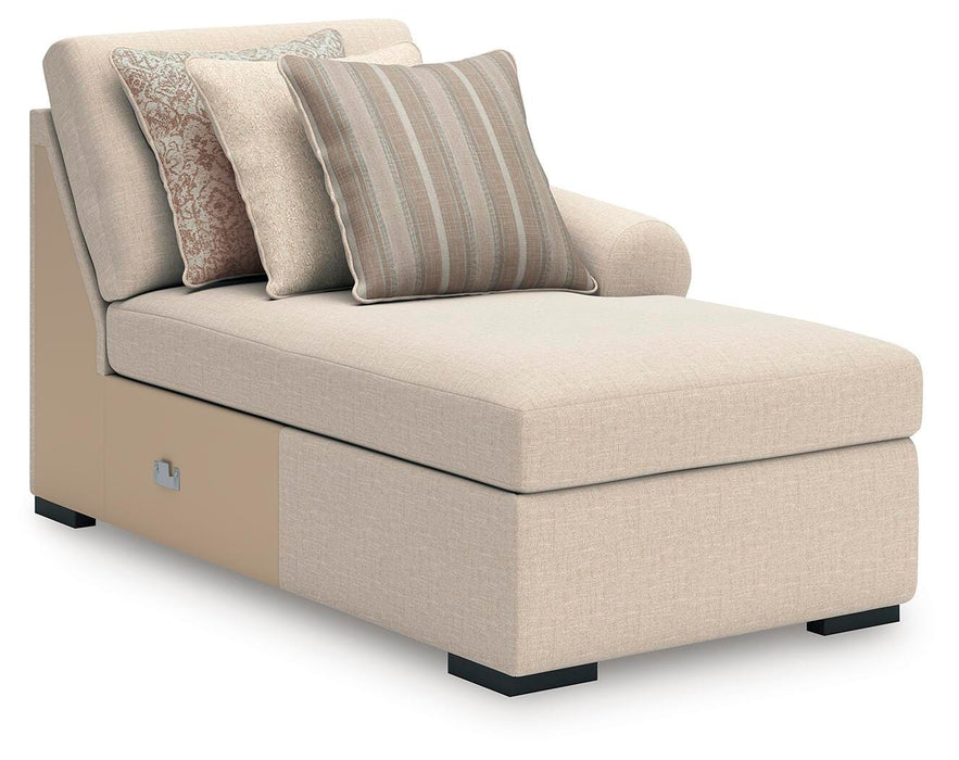 LadyMae Twill LadyMae 2-Piece Sectional with Chaise