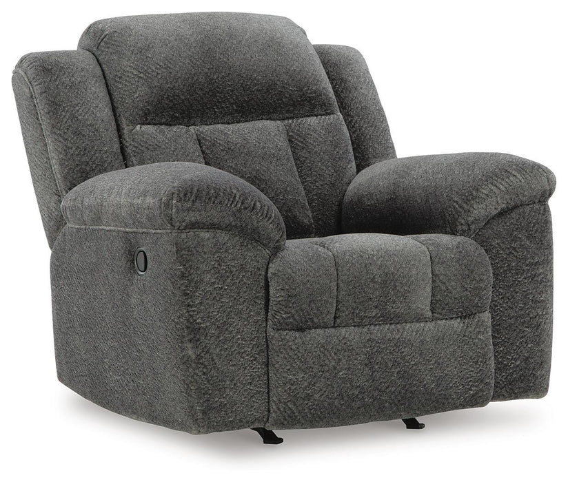 Frohn Graphite Rocker Recliner