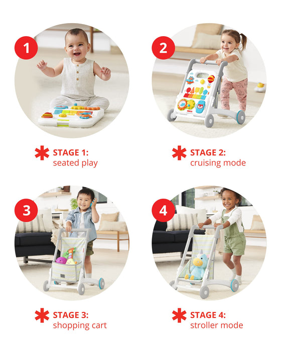 Skip Hop Baby Walker, Explore & More 4-in-1 Toy Walker - open_box