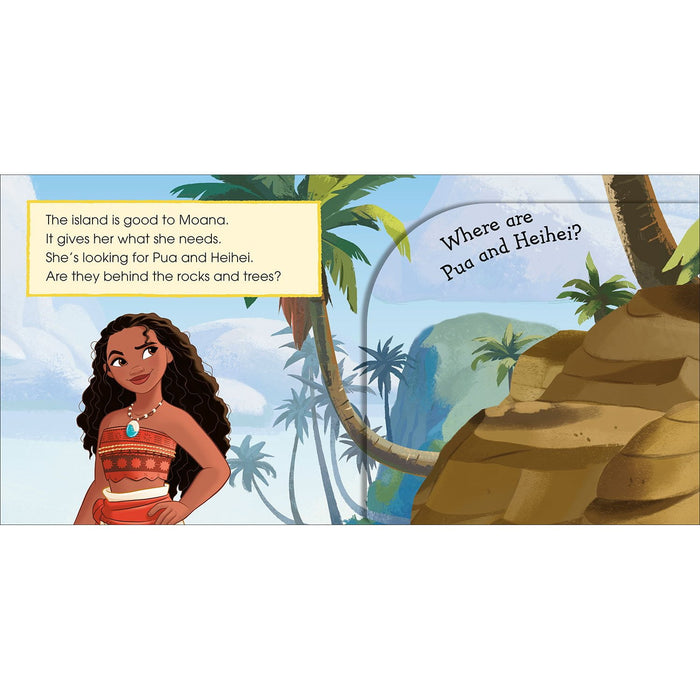 Pop-Up Peekaboo! Disney Moana, Board Book - new