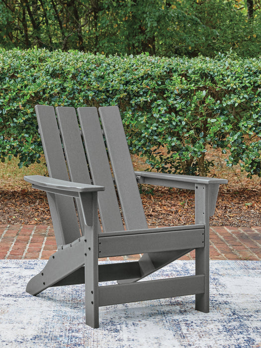 Lone View Bay Gray Adirondack Chair