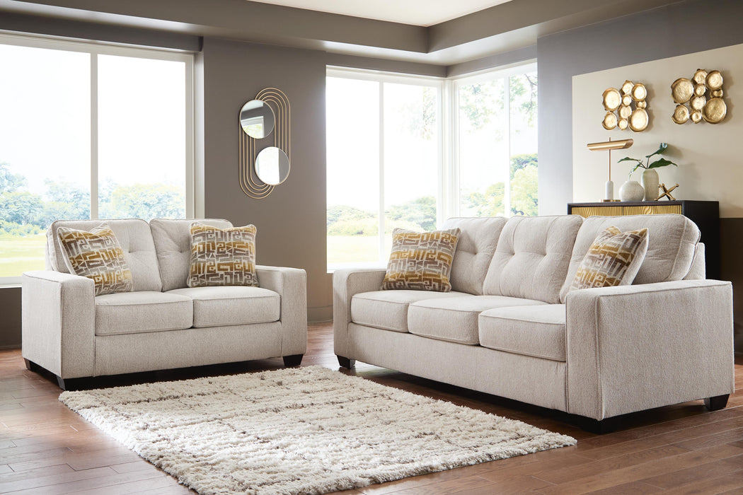 Storrow Stone Storrow Sofa and Loveseat