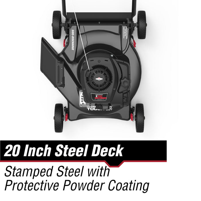 Hyper Tough 20-inch 125cc Gas Push Walk Behind Mower with Briggs & Stratton Engine - used_good