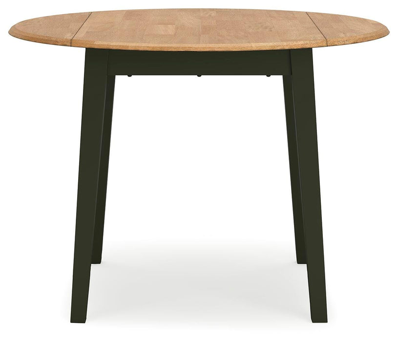 Gesthaven Natural/Green Gesthaven Dining Drop Leaf Table