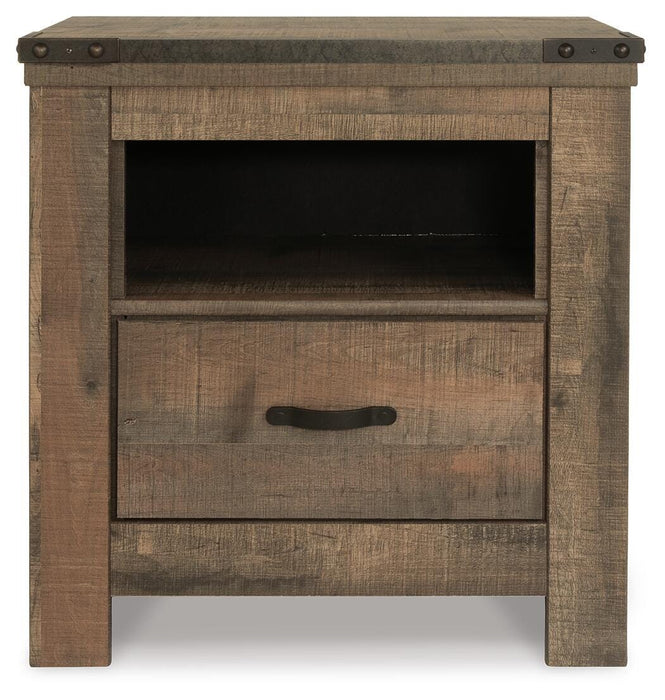 Trinell Brown One Drawer Night Stand