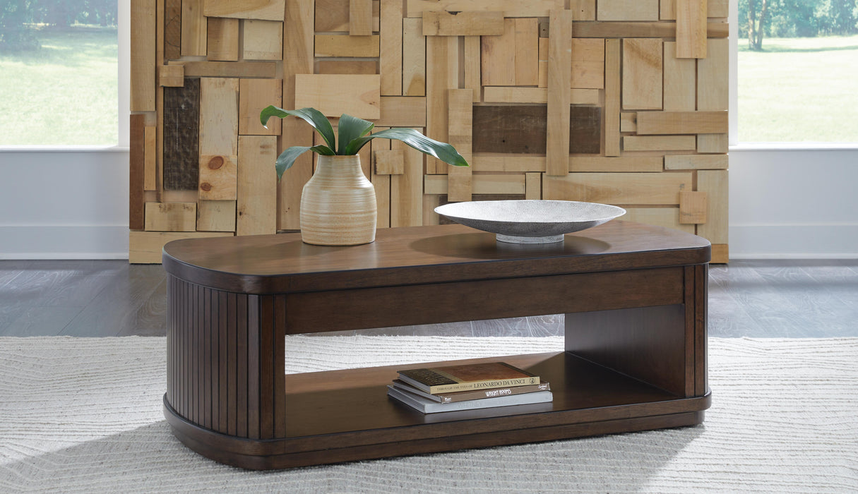 Korestone Dark Brown Lift Top Cocktail Table