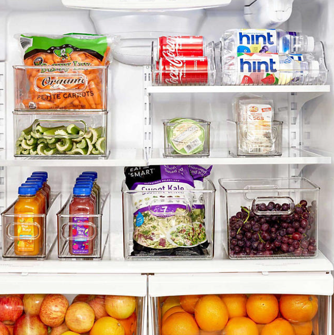 iDesign 10-Piece Fridge + Freeze Storage Bin Starter Set - open_box