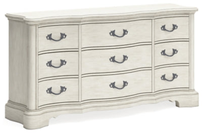 Arlendyne Antique White Bedroom Furniture Pieces