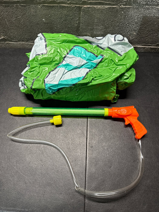 GVDV Inflatable Tank Pool Float for Adults & Kids, 61" x 44" Ride-On Float with Water Squirt Guns, Ideal for Summer Beach & Pool Party Water Battle Games - new