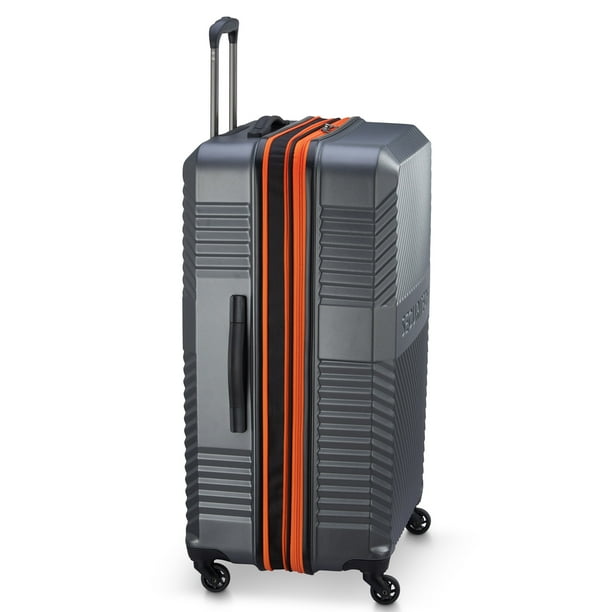 Securitech by Delsey, Patrol 28" Checked Hardside Spinner Luggage Charcoal - new
