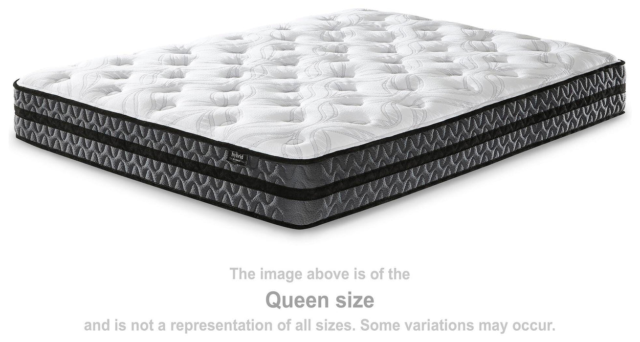 10 Inch Pocketed Hybrid White Mattress