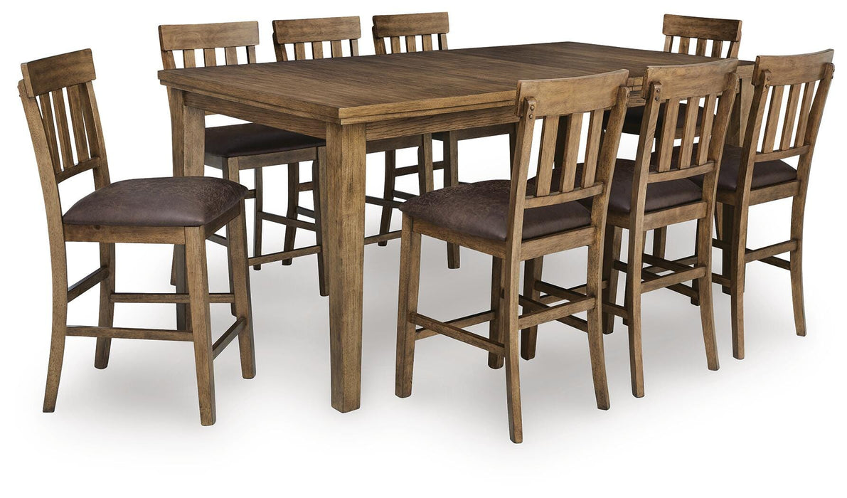 Broxtyn Light Brown Dining Collection