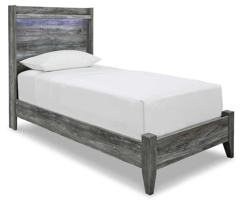 Baystorm Gray Baystorm Twin Panel Bed