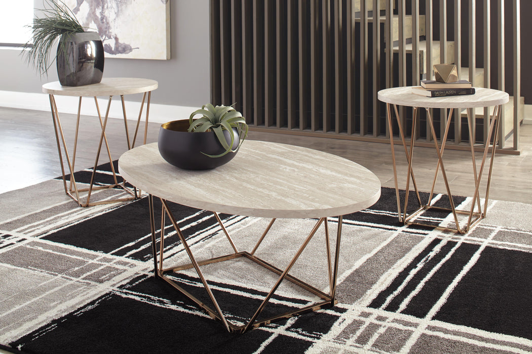 Tarica Two-tone Occasional Table Set (3/CN)