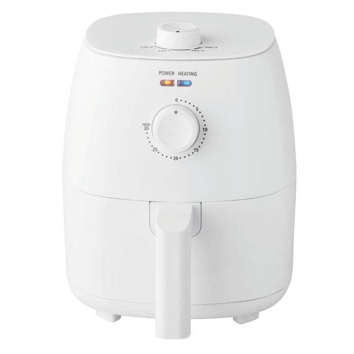 Mainstays 2.2 qt Air Fryer, Arctic White - Automatic Shutoff - new