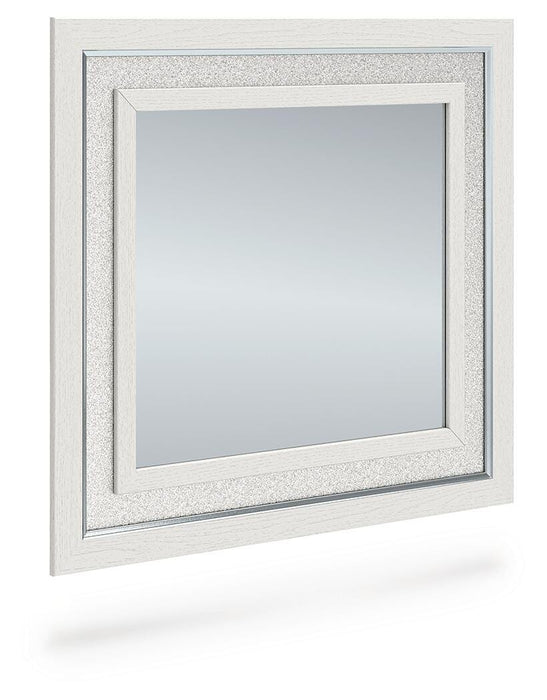 Birmonton White Bedroom Mirror
