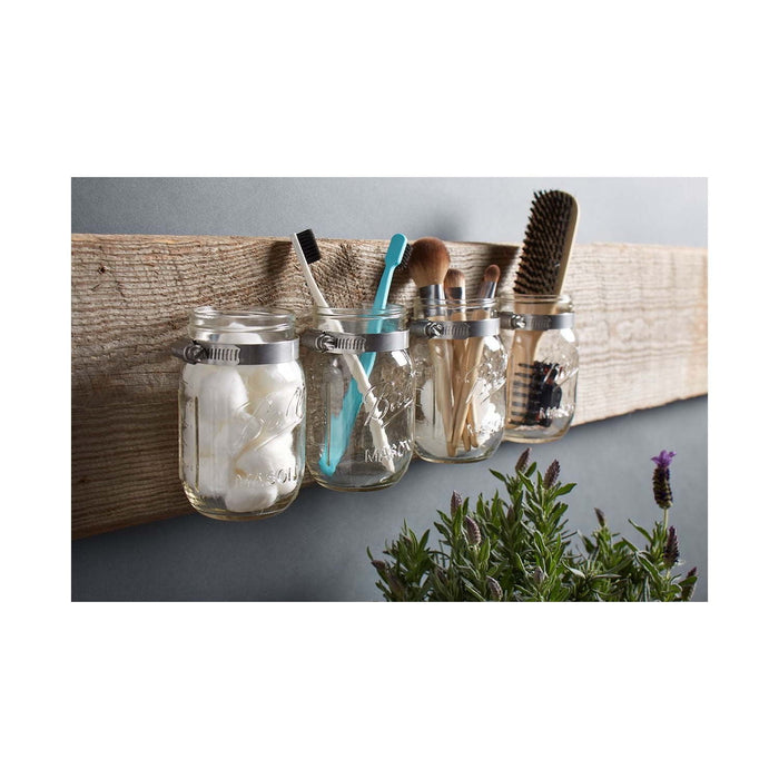 Ball Regular Mouth 16oz Pint Mason Jars with Lids & Bands, 12 Count - open_box