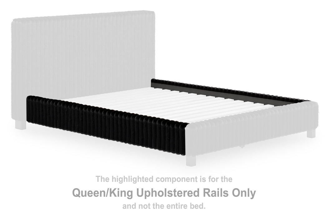 Birmonton Black Queen/King UPH Rails