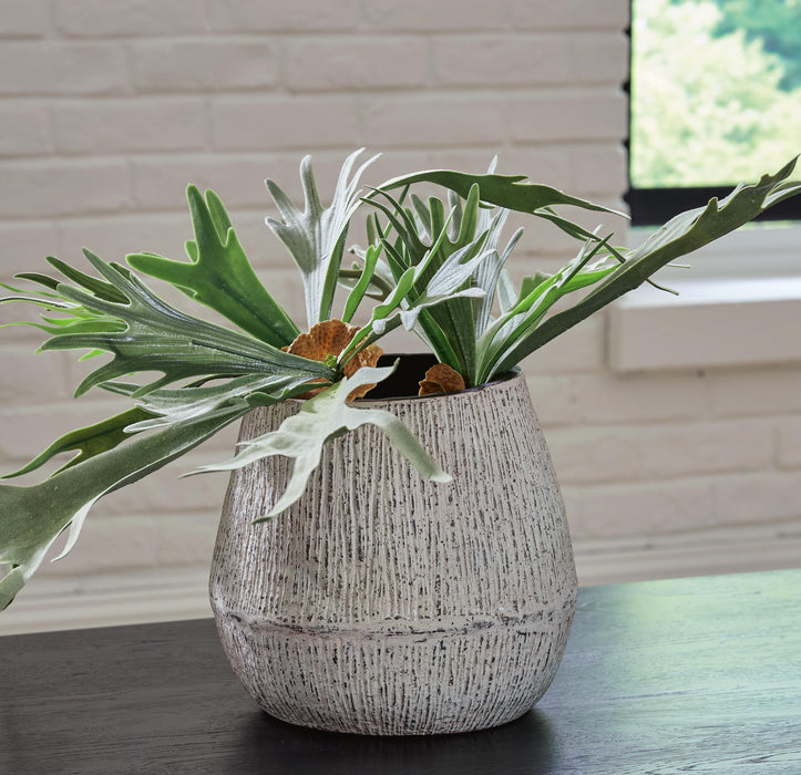Claymount Distressed Brown Vase