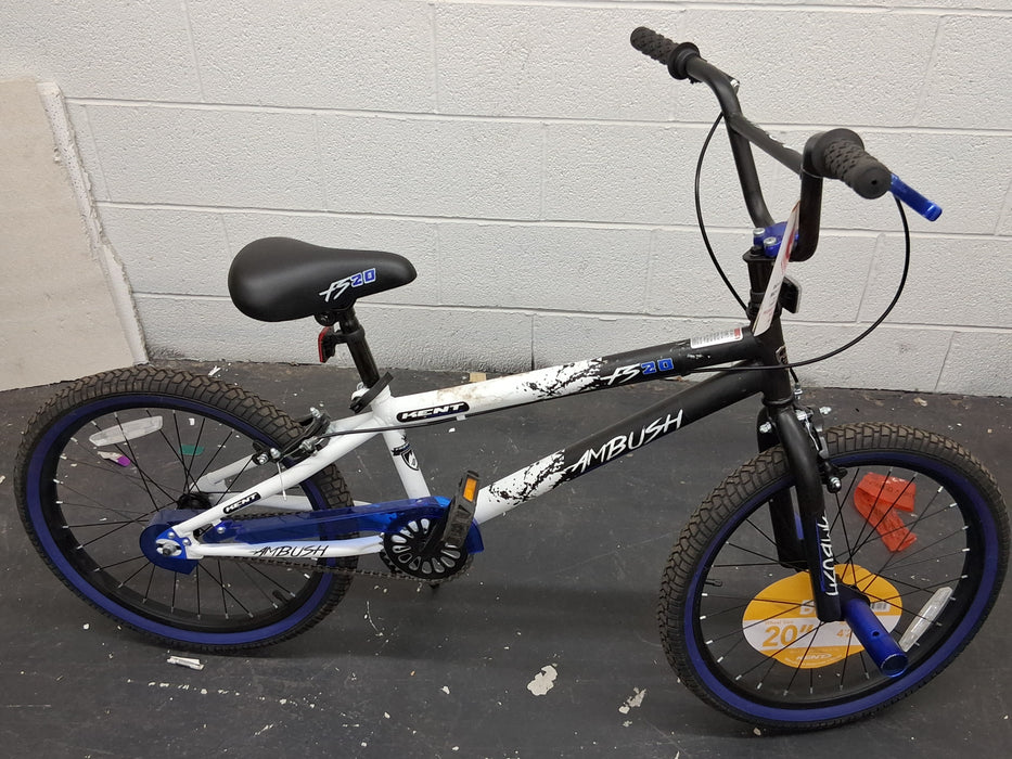 Kent Bicycles Ambush Boys' 20" BMX Kid Bike, Blue