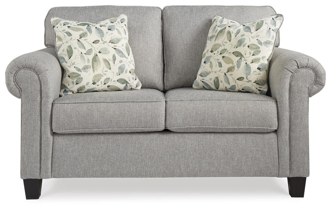 Alandari Gray Loveseat