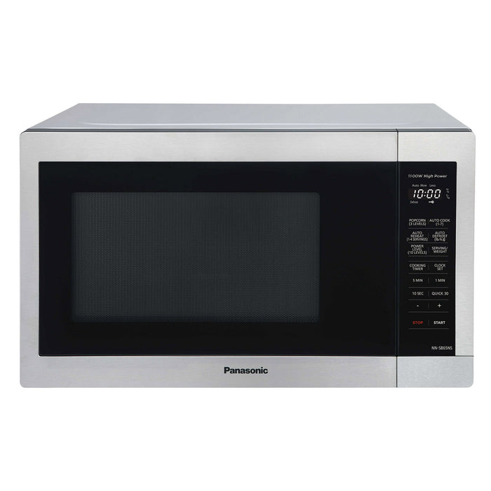 Panasonic 1.3 Cu. ft. Countertop Microwave Oven,1100W, Stainless Steel – NN-SB65NS - new