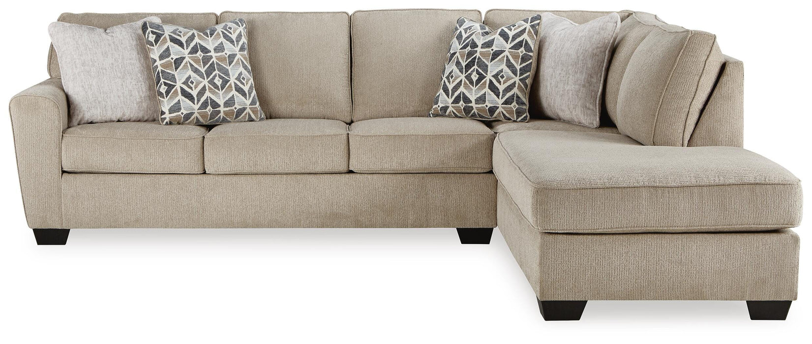 Decelle Putty Decelle 2-Piece Sectional with Chaise