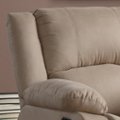 Relax A Lounger - Parkland Microfiber Recliner in - Beige - open_box