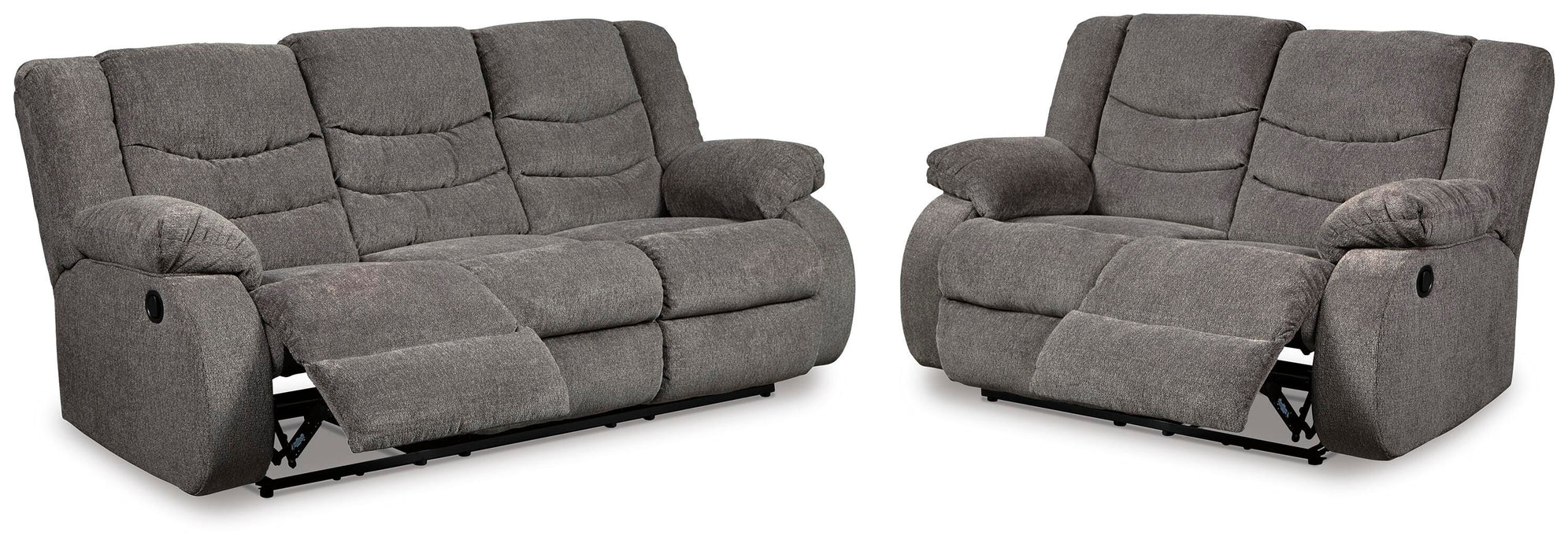 Tulen Gray Tulen Sofa and Loveseat - Brand New