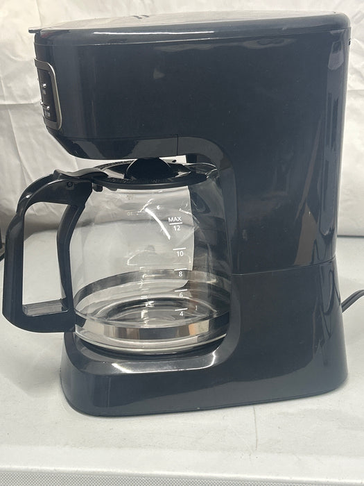 Mainstays CM1449-UL Black 12-Cup Programmable Drip Coffee Maker - new