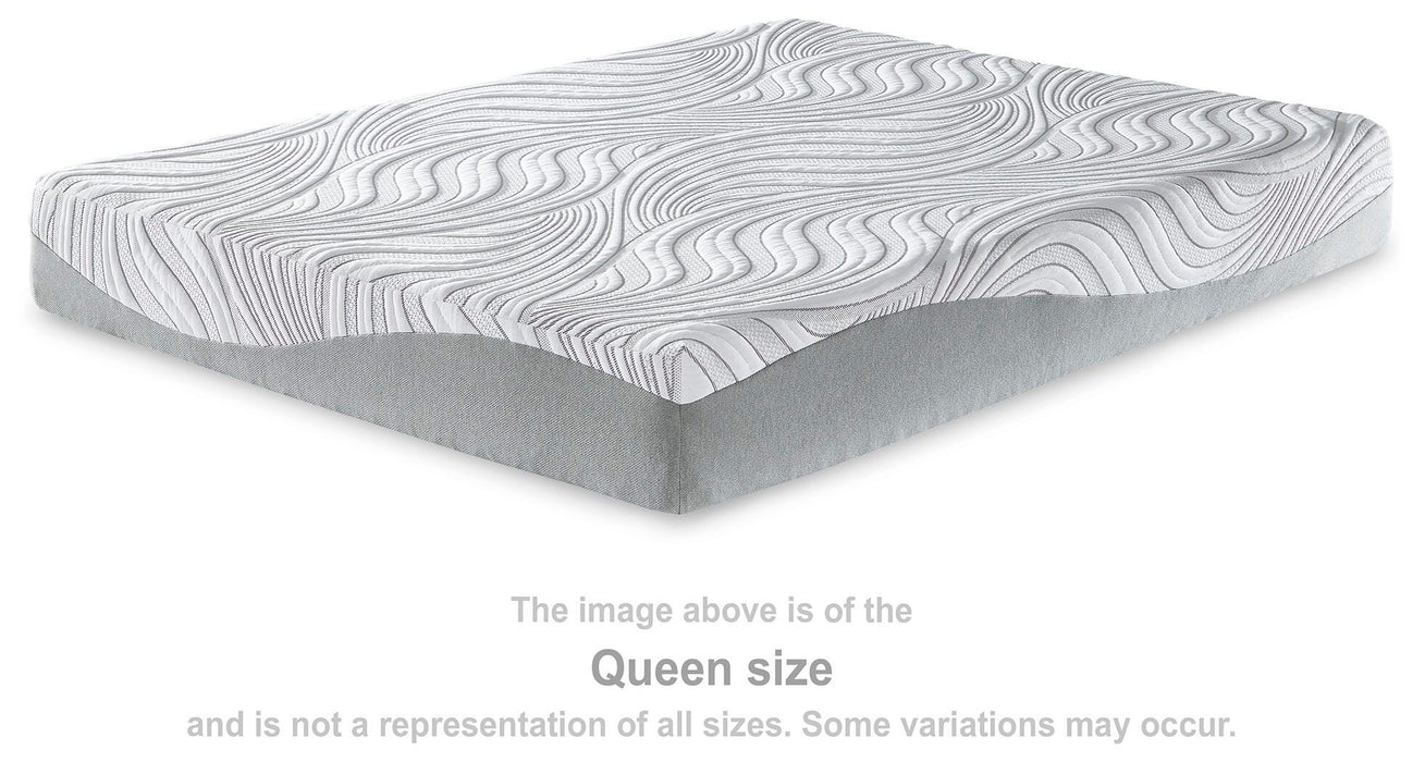 10 Inch Memory Foam White Mattress