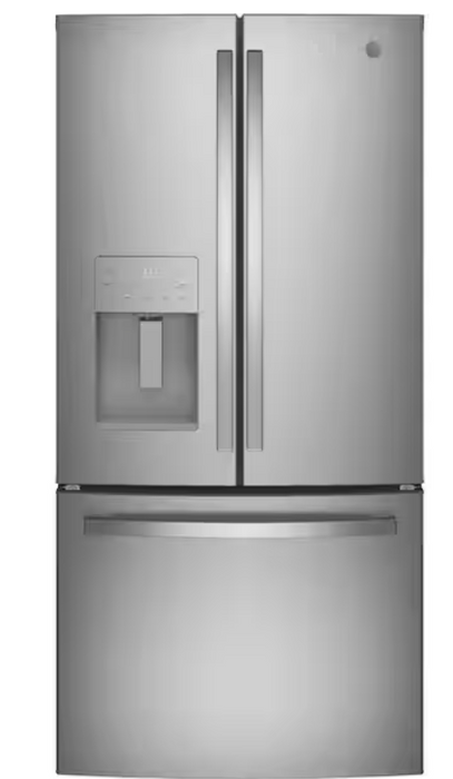 GE 23.7 cu. ft. French Door Refrigerator in Fingerprint Resistant Stainless, Standard Depth ENERGY STAR - new